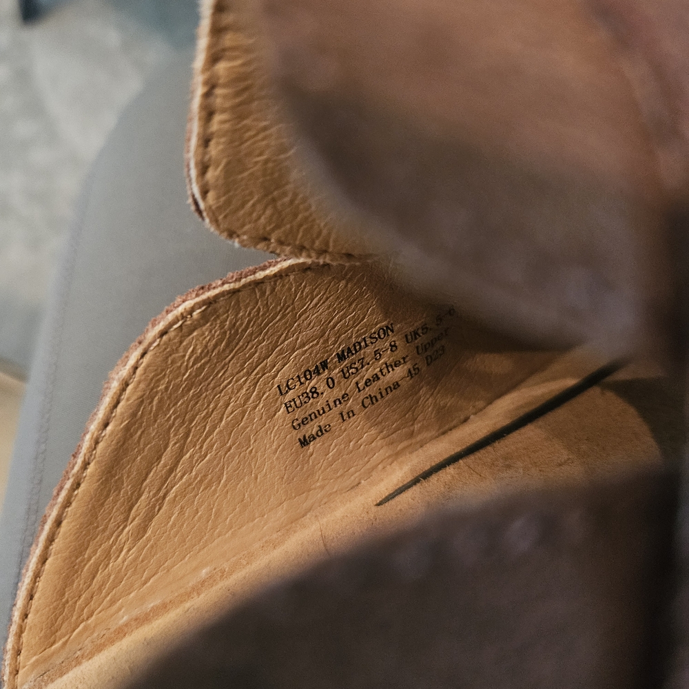 Aetrex Brown Suede Women's Clogs - Picture 3 of 5